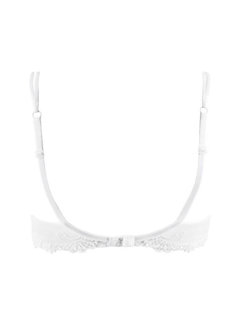 Dressing Floral reggiseno con ferretto, bianco