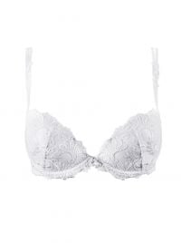 Dressing Floral reggiseno coque, bianco
