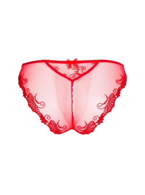 Dressing Floral slip seduction, rosso LISE CHARMEL