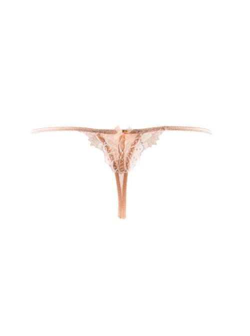 Dressing Floral Tanga sexy, nudo