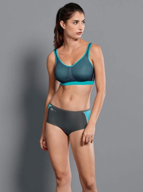 1627 slip sport, peacock-antracite ANITA ACTIVE