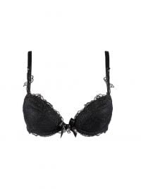 Soir de Venise push up con ferretto, nero