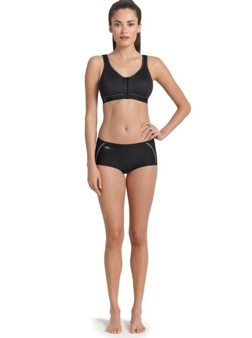5523 reggiseno con apertura frontale, nero