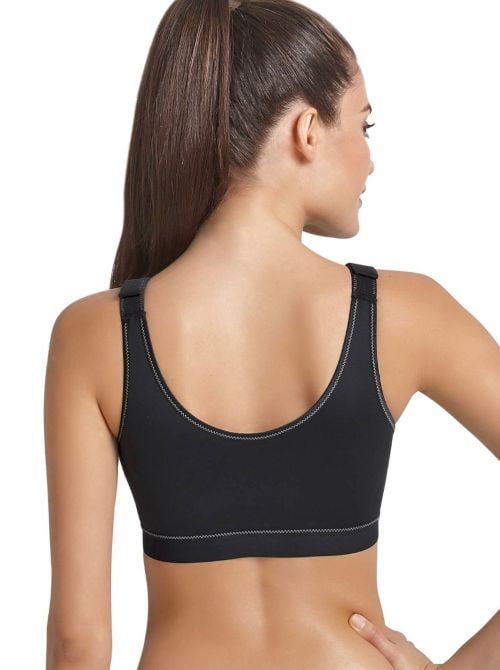 5523 reggiseno con apertura frontale, nero