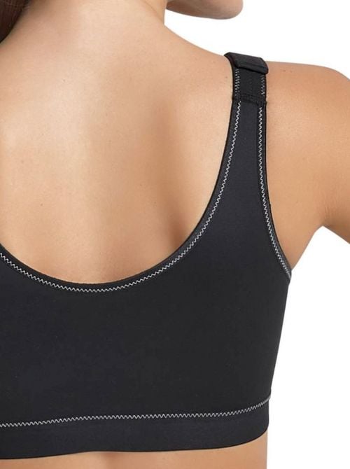 5523 reggiseno con apertura frontale, nero