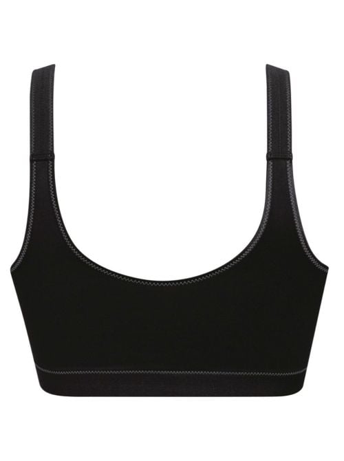 5523 reggiseno con apertura frontale, nero
