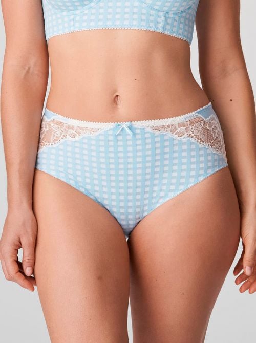 Madison Slip a vita alta, blue bell