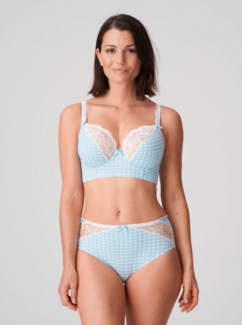 Madison Slip a vita alta, blue bell