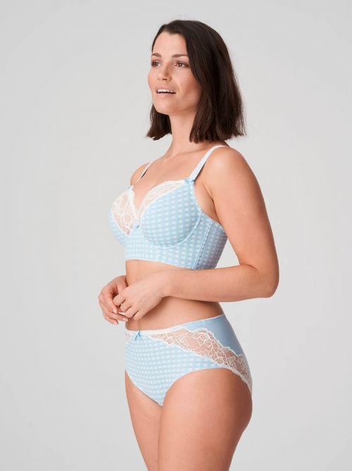 Madison Slip a vita alta, blue bell