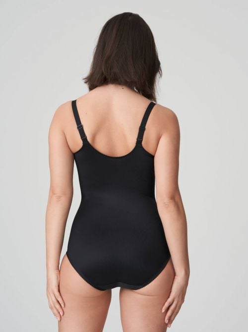 Satin Body con ferretto, nero