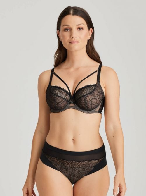 Sophora reggiseno a balconcino, nero PRIMADONNA