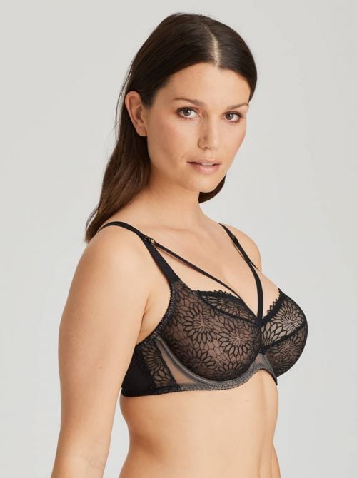Sophora reggiseno a balconcino, nero