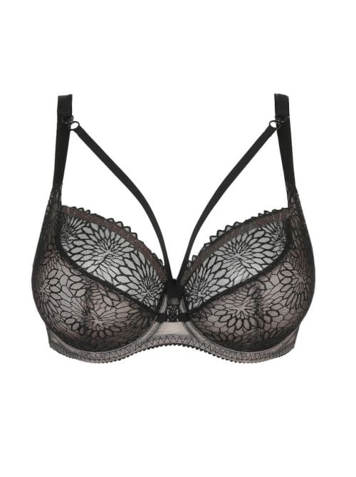 Sophora reggiseno a balconcino, nero