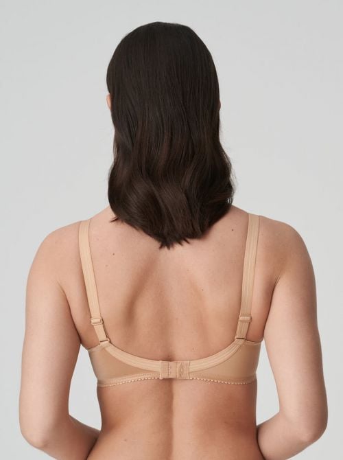 Satin Reggiseno con ferretto, cognac