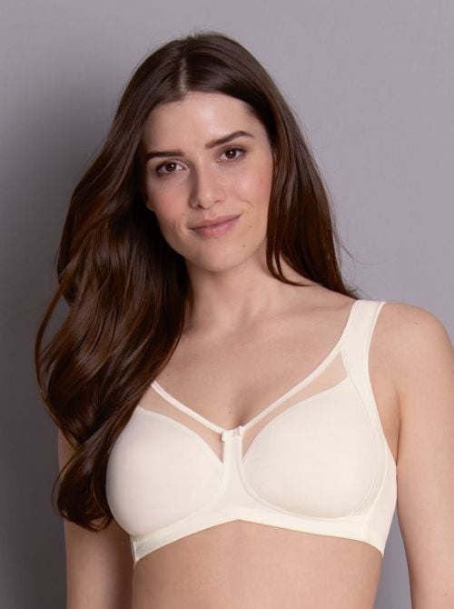 5859 Clara - non-wired bra, ivory