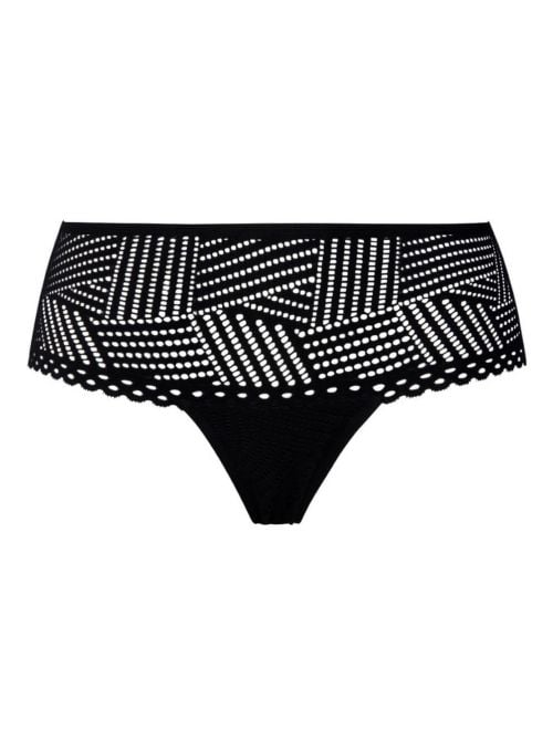 Tressage Graphic coulotte, nero