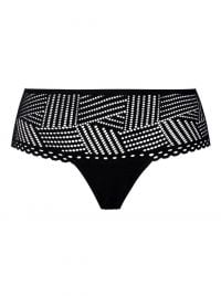 Tressage Graphic coulotte, nero
