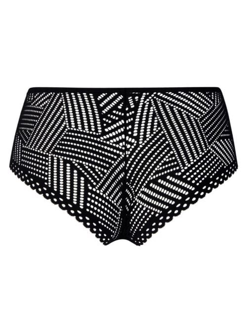 Tressage Graphic coulotte, nero