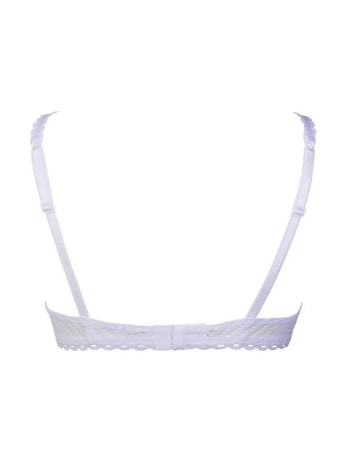 Tressage Graphic reggiseno con ferretto, bianco