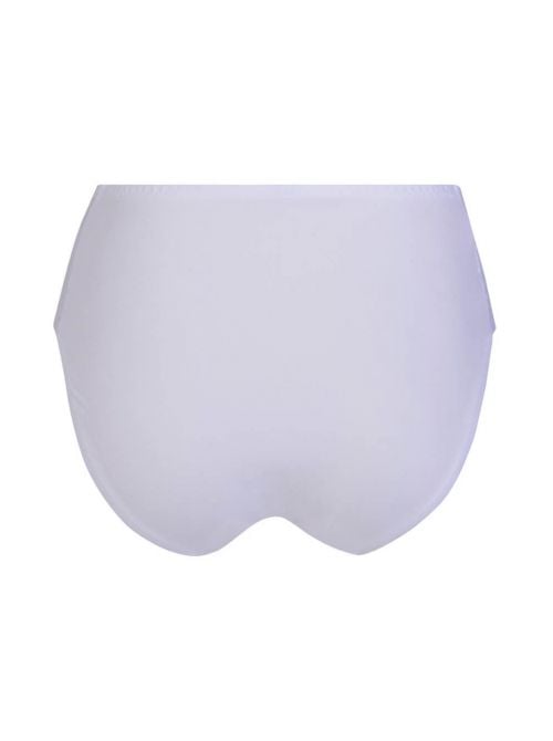 Tressage Graphic high-waisted briefs, white ANTIGEL