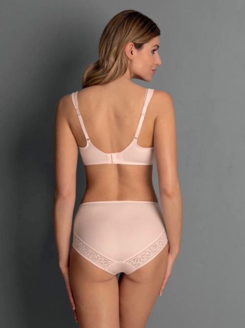 Selena slip a vita alta, pearl rose