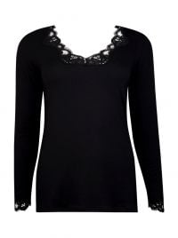 Simply Perfect T-shirt a manica lunga, nero