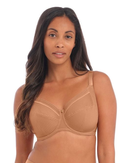 Fusion Reggiseno con ferretto e sostegno laterale, cannella