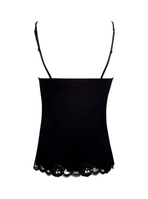 Simply Perfect Top spalline sottili, nero