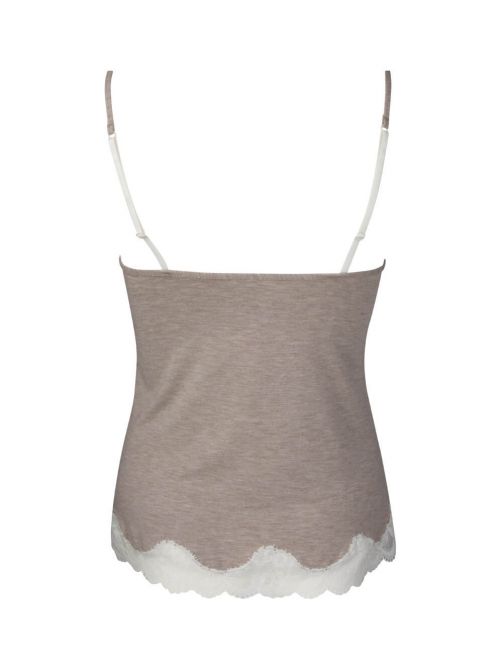 Simply Perfect Top spaghetti straps, chine beige ANTIGEL