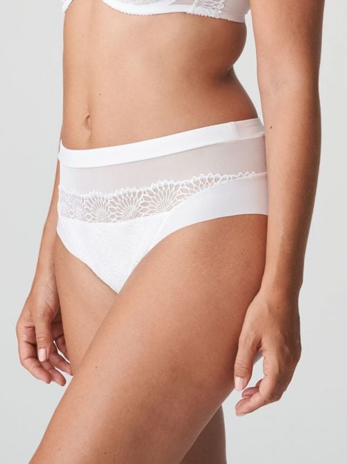 Sophora slip a vita alta, bianco