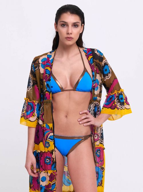 Prestige Reggiseno triangolo per bikini, azzurro Valery prestige