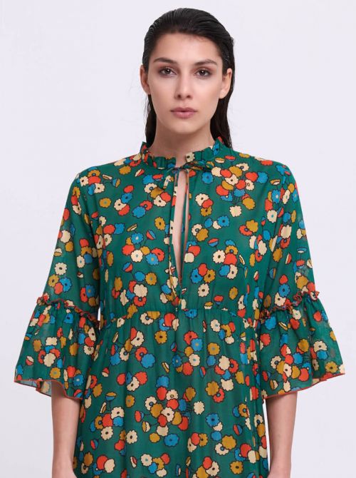 Prestige abito lungo, verde Valery prestige