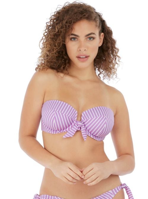 Beach Hut Reggiseno spalline rimovibili per bikini, cassis FREYA SWIM