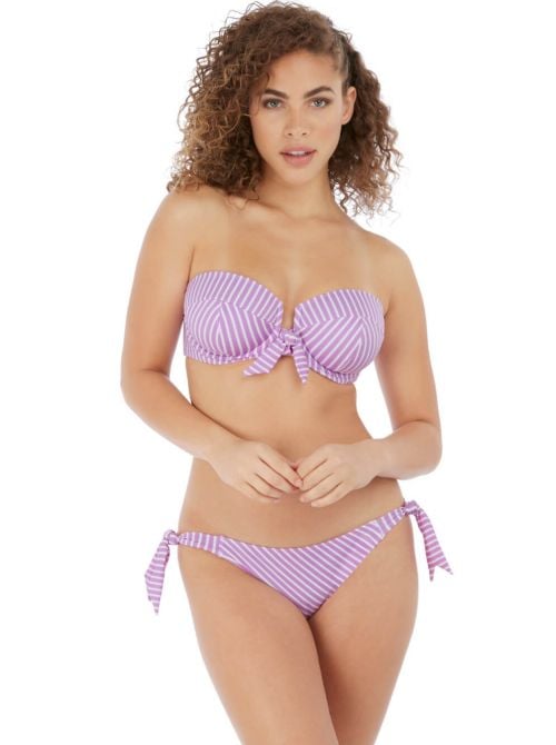 Beach Hut Uw Padded Bandeau Bikini, cassis FREYA SWIM