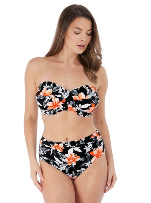 Port Maria Fascia con ferretto per bikini, fantasia floreale