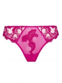 Dressing Floral slip seduction, magenta
