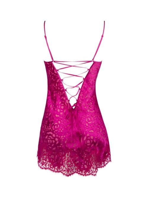 Dressing Floral Baby Doll, magenta LISE CHARMEL