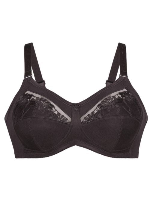 5449 Safina reggiseno senza ferretto, nero