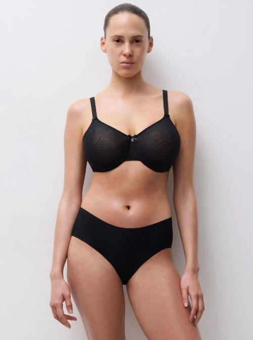 C Magnifique Reggiseno minimizer con ferretto, nero