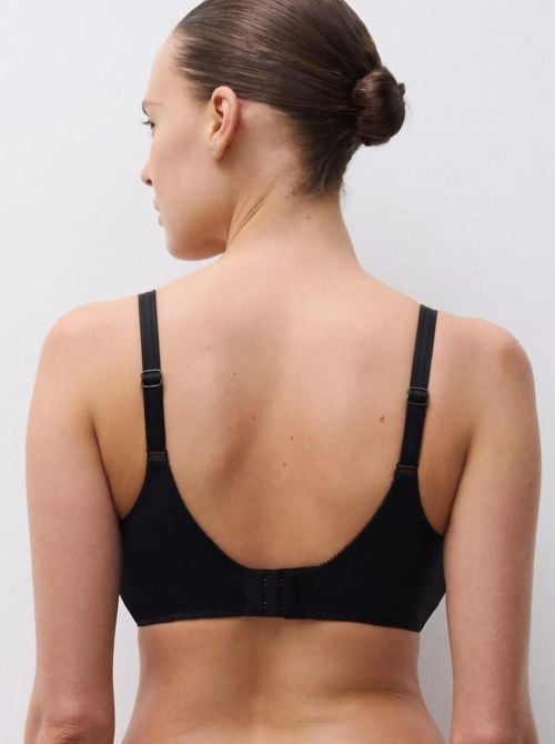 C Magnifique Reggiseno minimizer con ferretto, nero