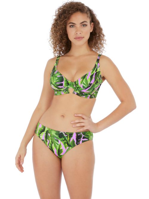 Jungle Oasis padded bikini bra, cassis FREYA SWIM