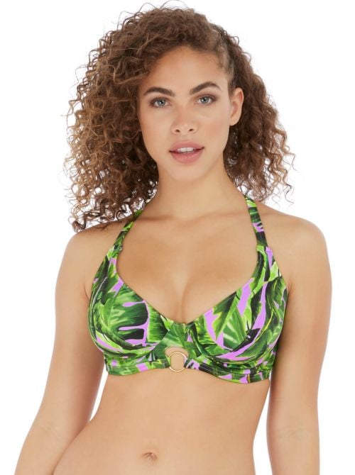 Jungle Oasis reggiseno per bikini imbottito, cassis