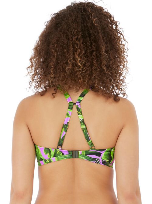 Jungle Oasis reggiseno per bikini imbottito, cassis