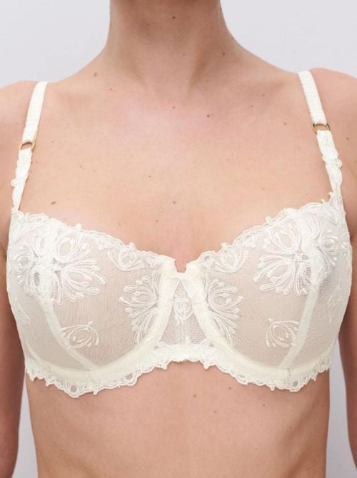 Champs Elysées balcony bra, ivory CHANTELLE