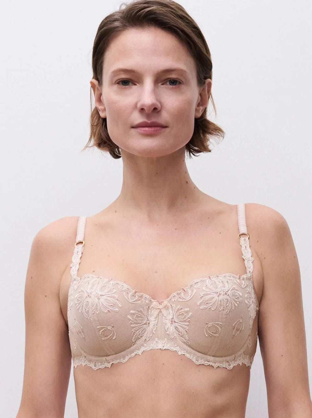 Chantelle Champs-Élysées Lace Unlined Demi Bra