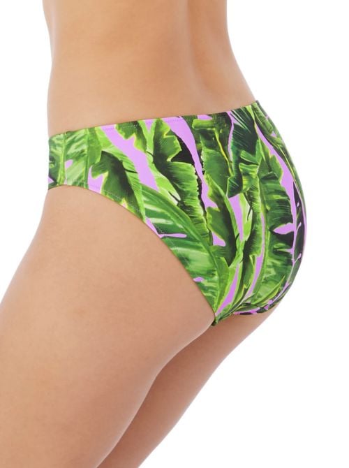 Jungle Oasis slip per bikini, cassis
