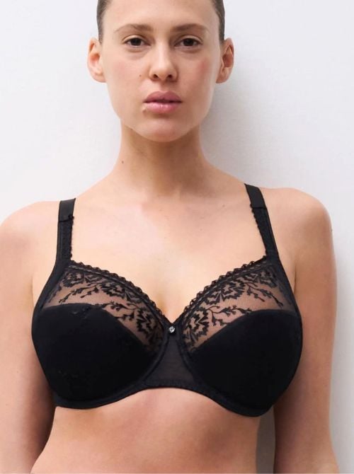 Every Curve Reggiseno con ferretto, nero