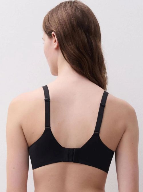 Essentiall Reggiseno push up con ferretto, nero