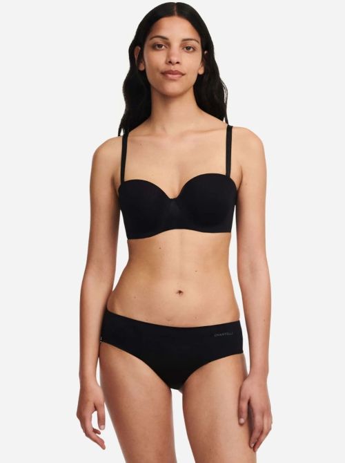 Essentiall underwired push up bra, black