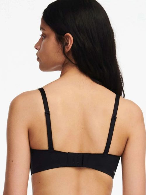 Essentiall underwired push up bra, black